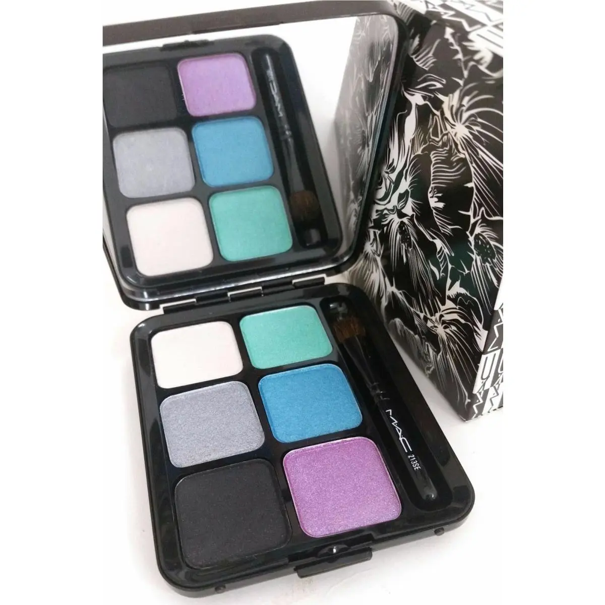 Mac Graphic Garden Collection 6 Eyeshadow Palette W/brush Graphic Garden by MAC Cosmetics