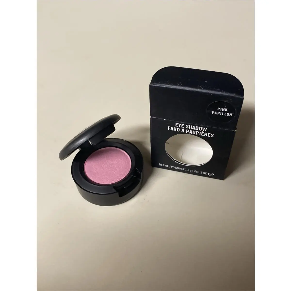 Mac Pink Papillon Frost Eye Shadow Madame B Rare Limited Edition