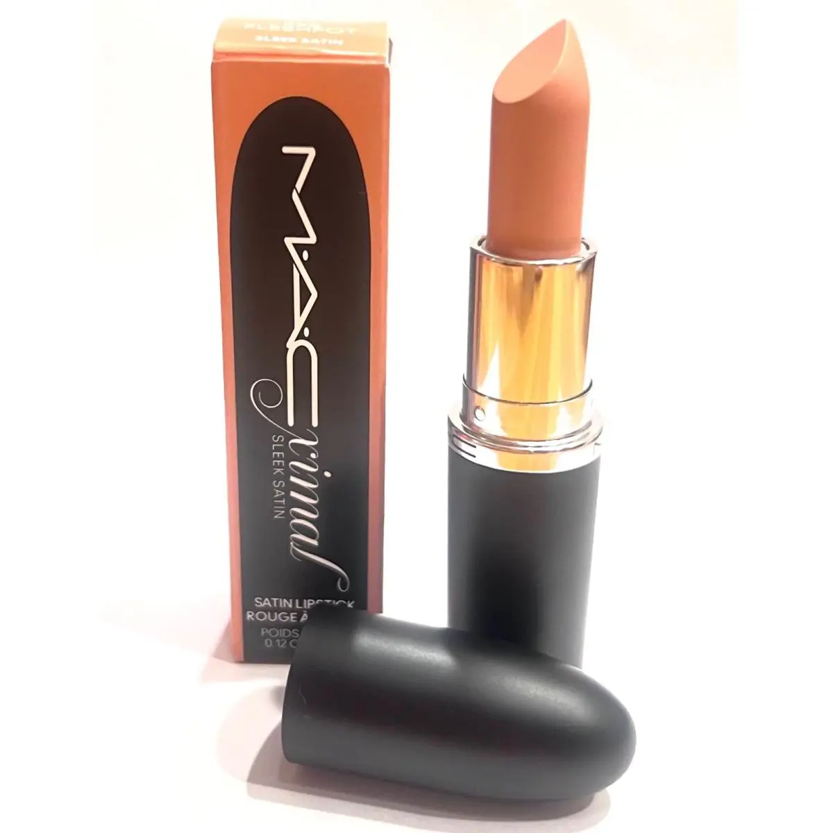 Mac Macximal Sleek Satin Lipstick Fleshpot 836 - Full Size