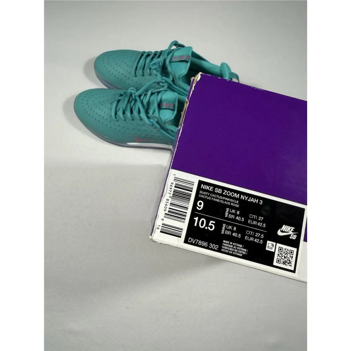 Nike shoes - Nike Nyjah 3 - Nyjah - DV7896-302 - Blue (UPC: 0196977856099) 8