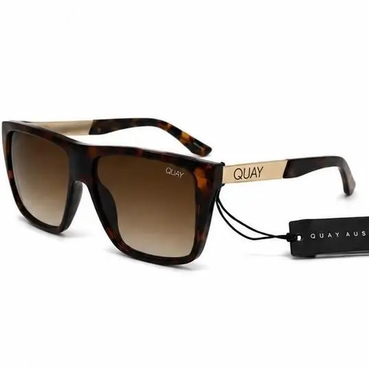 Quay Australia Tortoise Rose Gold Incognito Sunglasses by QUAY