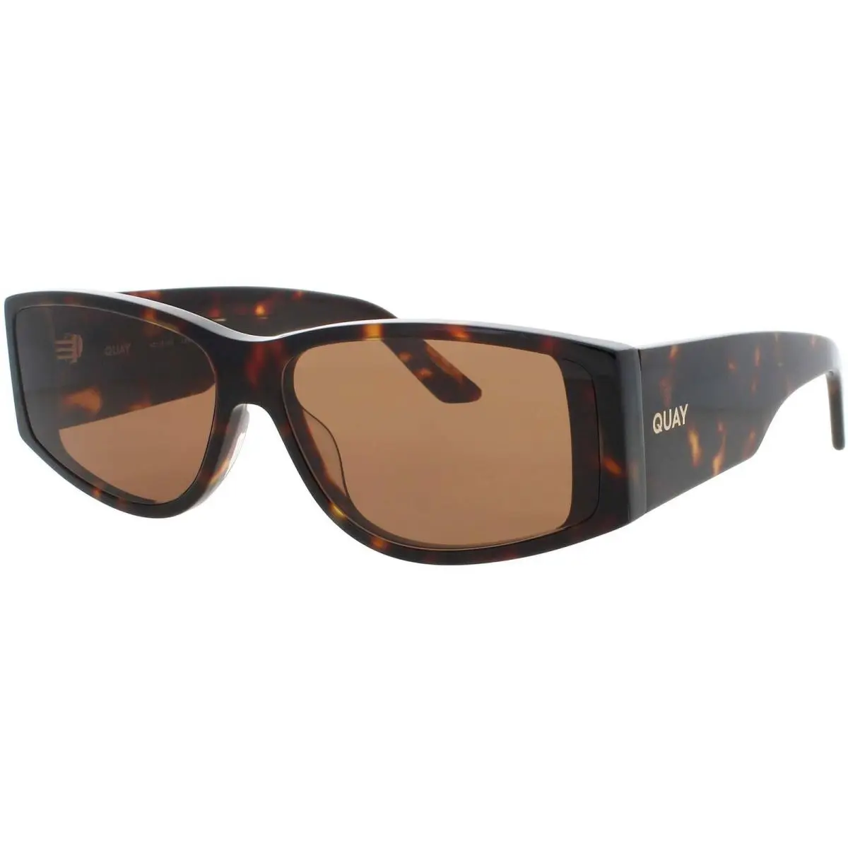 Quay Women`s Sunglasses Dark Tortoise Acetate Full Rim Not MY Fault Dtrt/brn by QUAY
