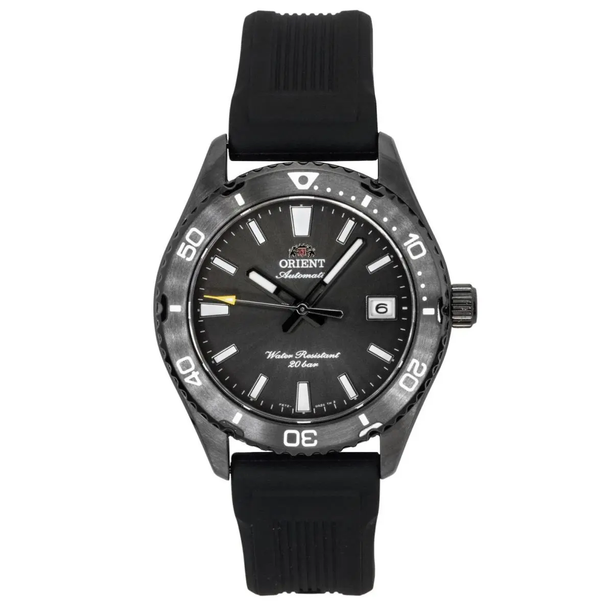 Mak Analog Black Dial Automatic Diver`s 200M Men`s Watch RA-AC0Q10N by Orient