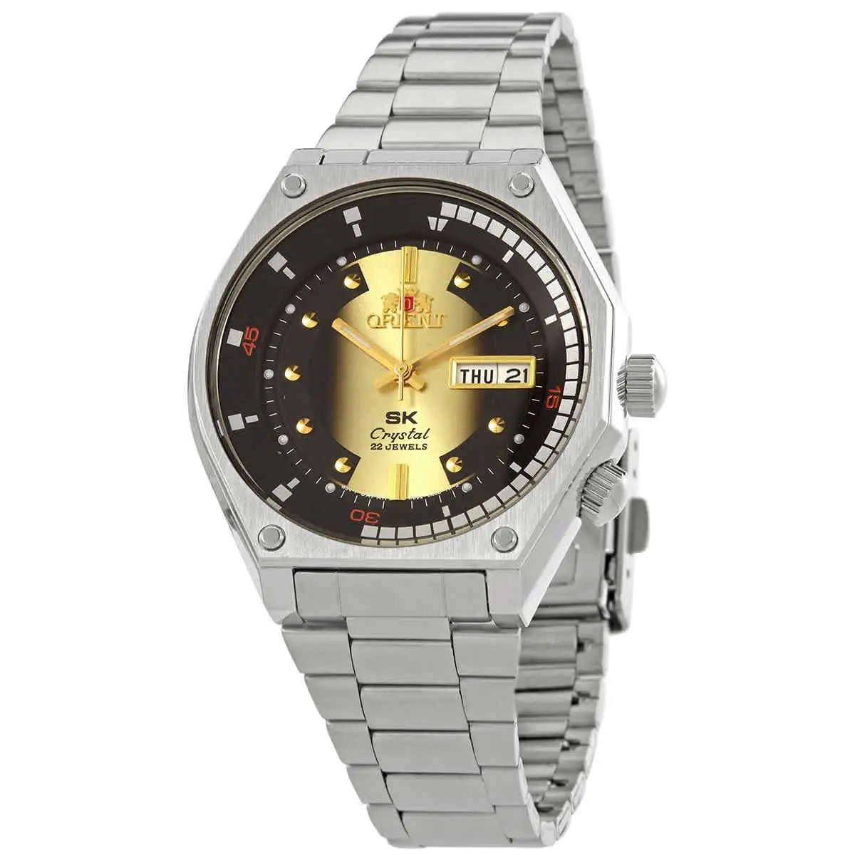 SK Automatic Gold Dial Men`s Watch RA-AA0B01G19B by Orient