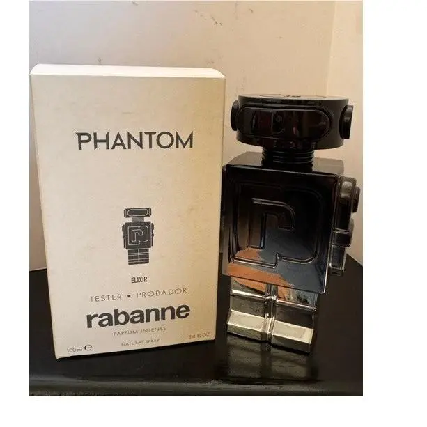 Phantom Elixir By  3.4 Oz. 100ml Parfum Intense White Box Men by Paco Rabanne