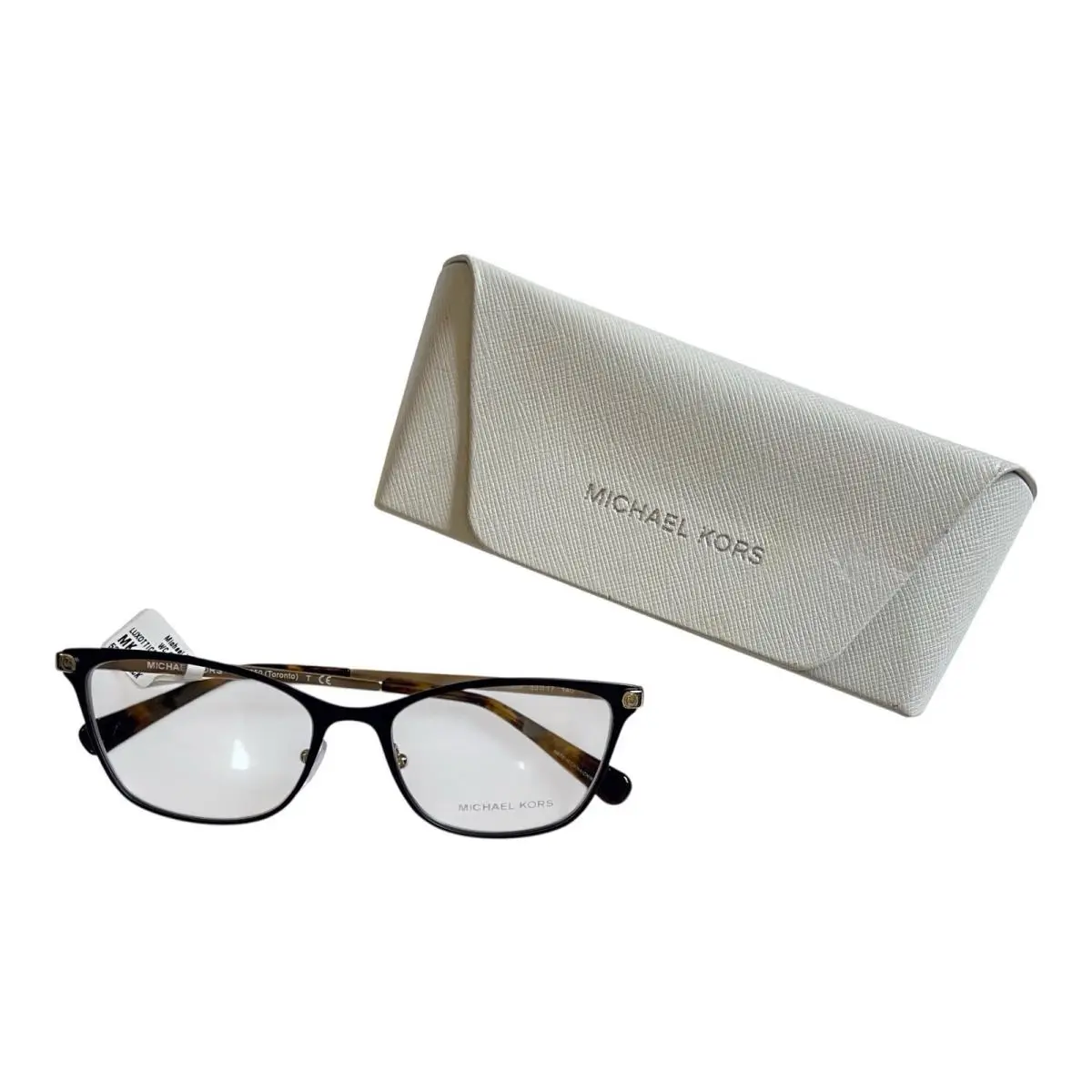 Michael Kors Eye Glass Frames Luxottica Group 53 17 140 Black Gold MK 3050