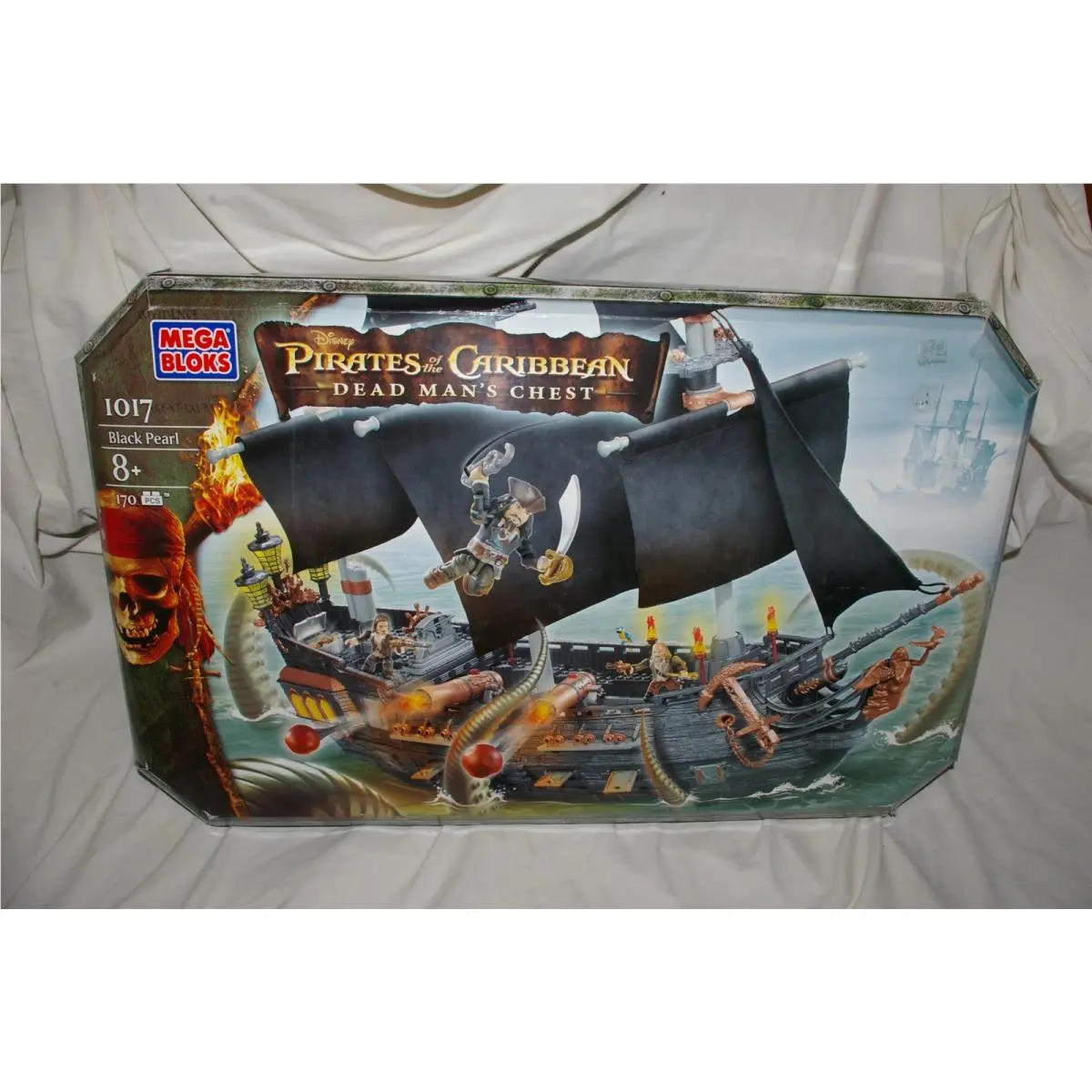 Mega Bloks Blocks Pirates of The Caribbean Black Pearl Dead Mans Chest 1017