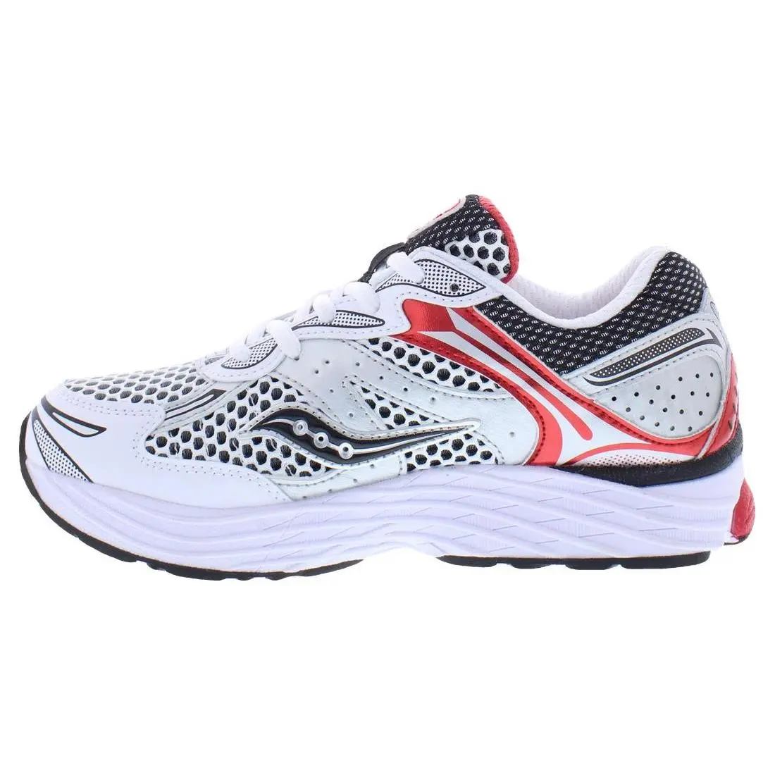 Saucony shoes - SY225B03 - SY225B03 - White/Red, Main: White 4