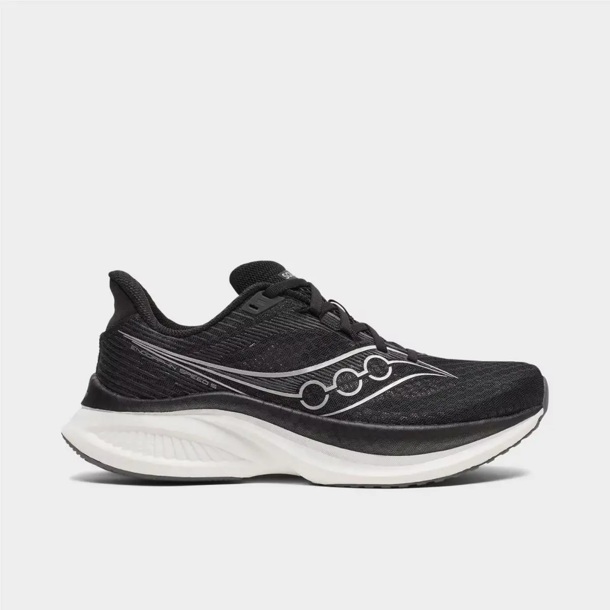 Men`s Saucony Endorphin Speed 5 Running Shoes Black/white S210071 001