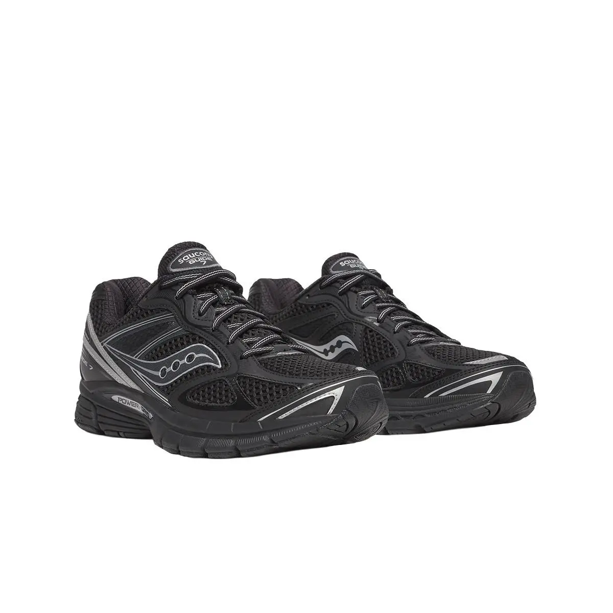 Saucony shoes - Black/Silver 6