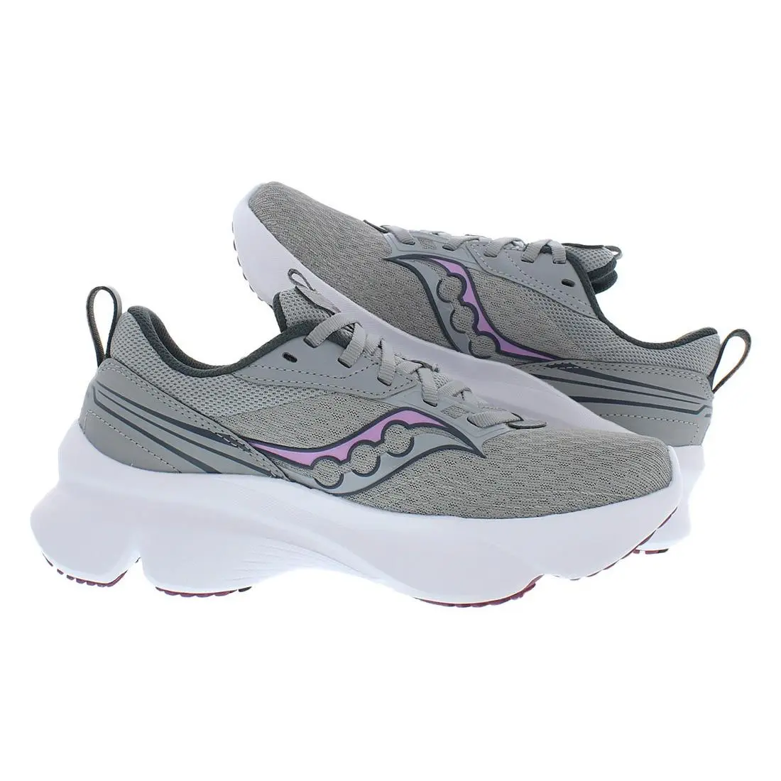 Saucony shoes - Charcoal/Sky, Main: Grey 1