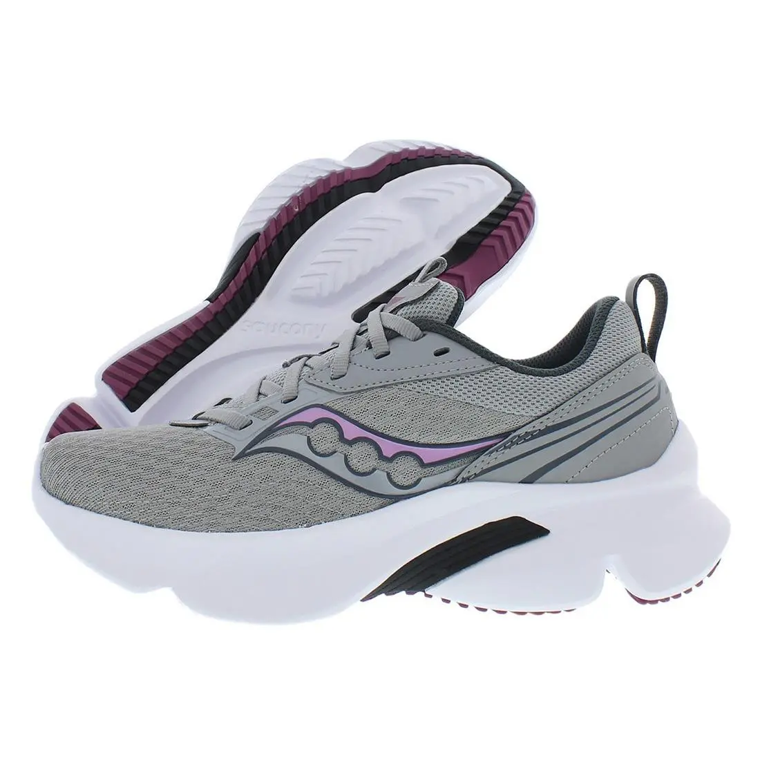 Saucony shoes - Charcoal/Sky, Main: Grey 3