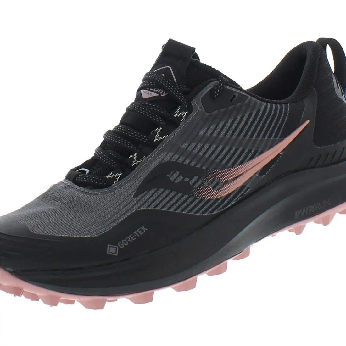 Saucony shoes - Black/Pink, Full: Black/Pink 4