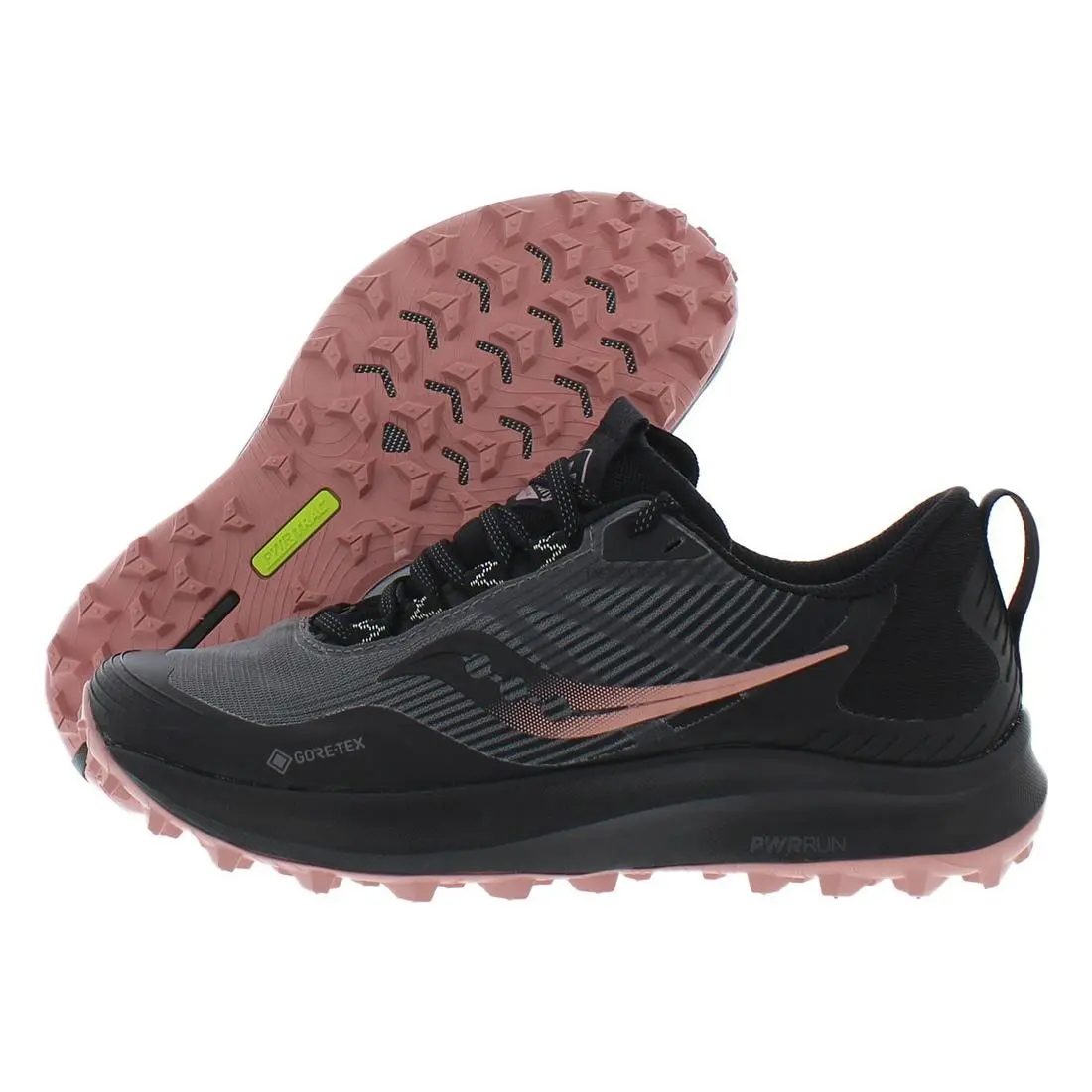 Saucony shoes - Black/Pink, Full: Black/Pink 3