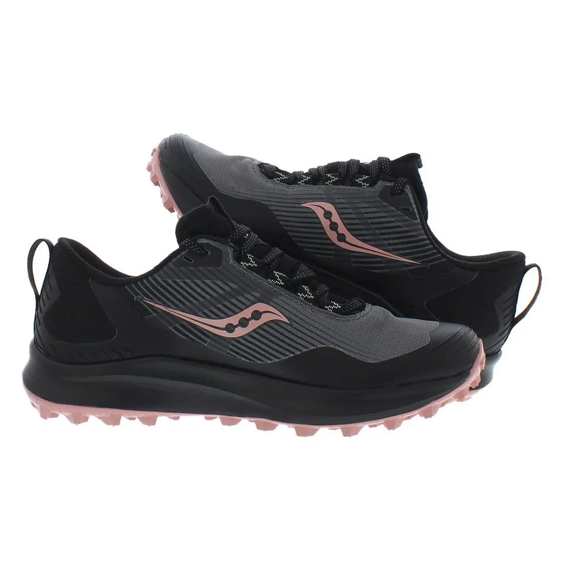 Saucony shoes - Black/Pink, Full: Black/Pink 5