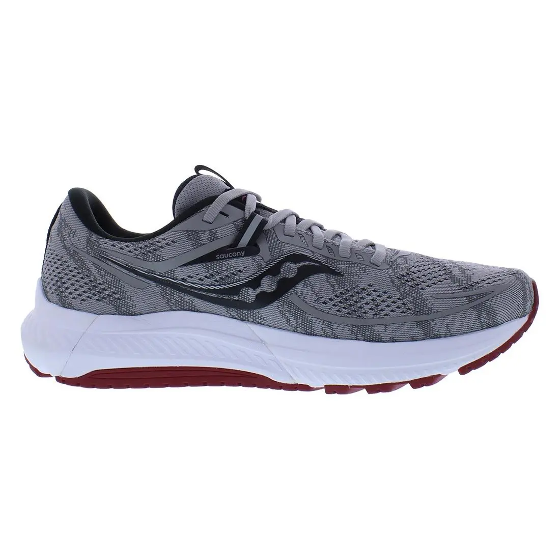 Saucony shoes - Alloy/Garnet, Main: Grey 0