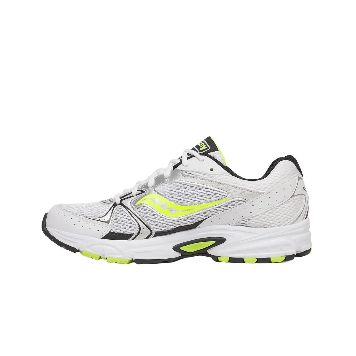 Saucony shoes - White/Silver/Yellow 1