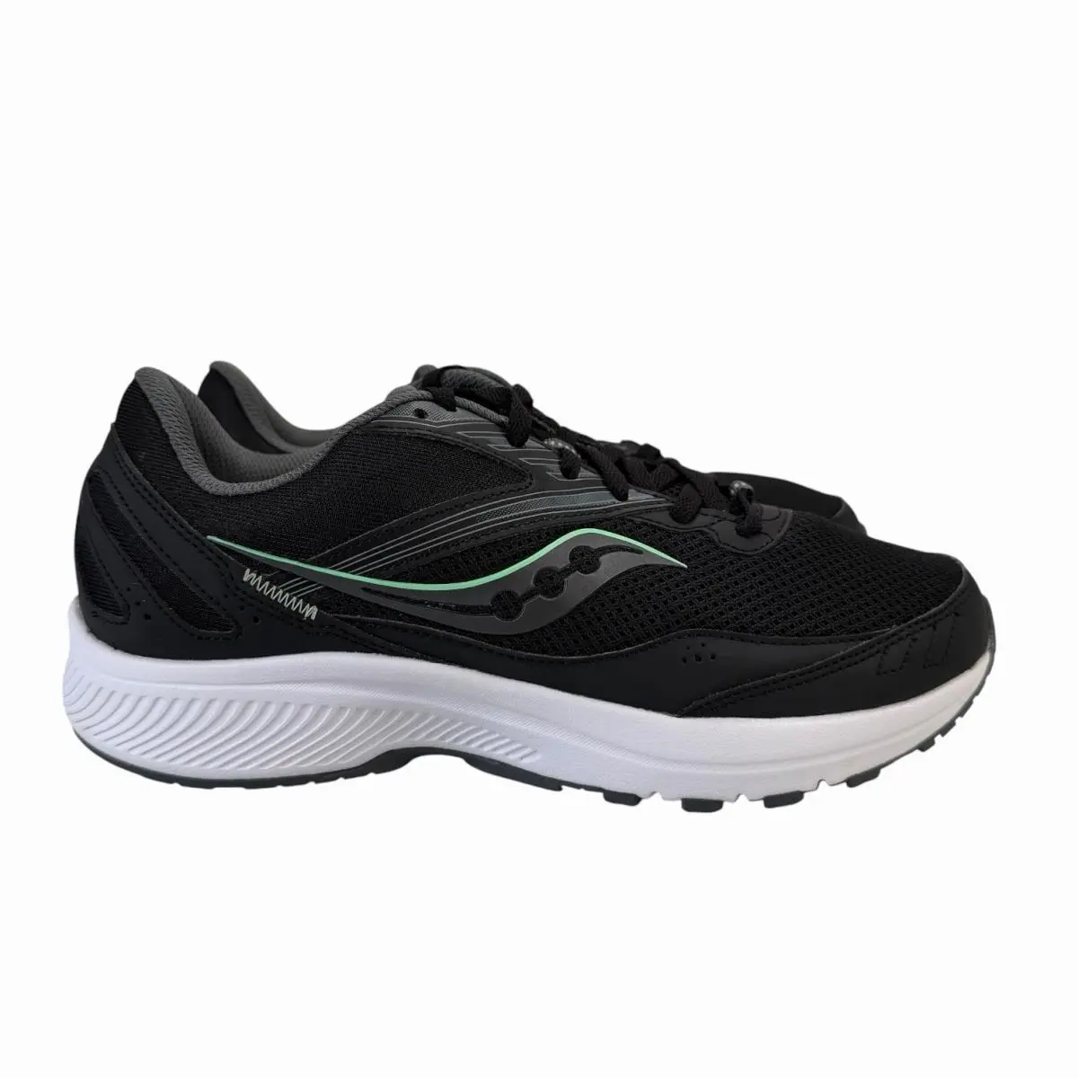 Saucony Cohesion 15 Black Meadow Shoes S10702-05 Women`s Size 9.5 Wide