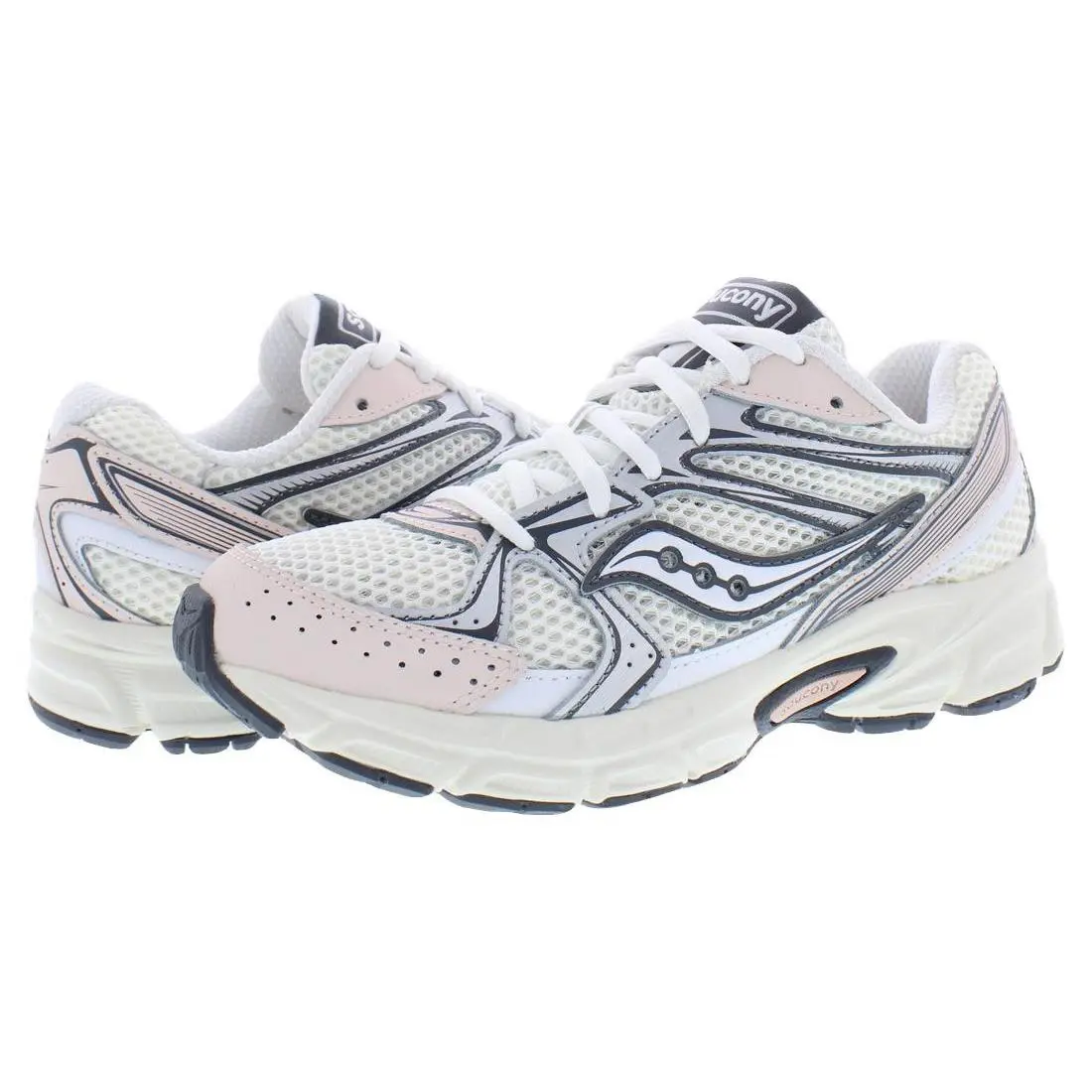 Saucony shoes - White/Peony, Main: White 3