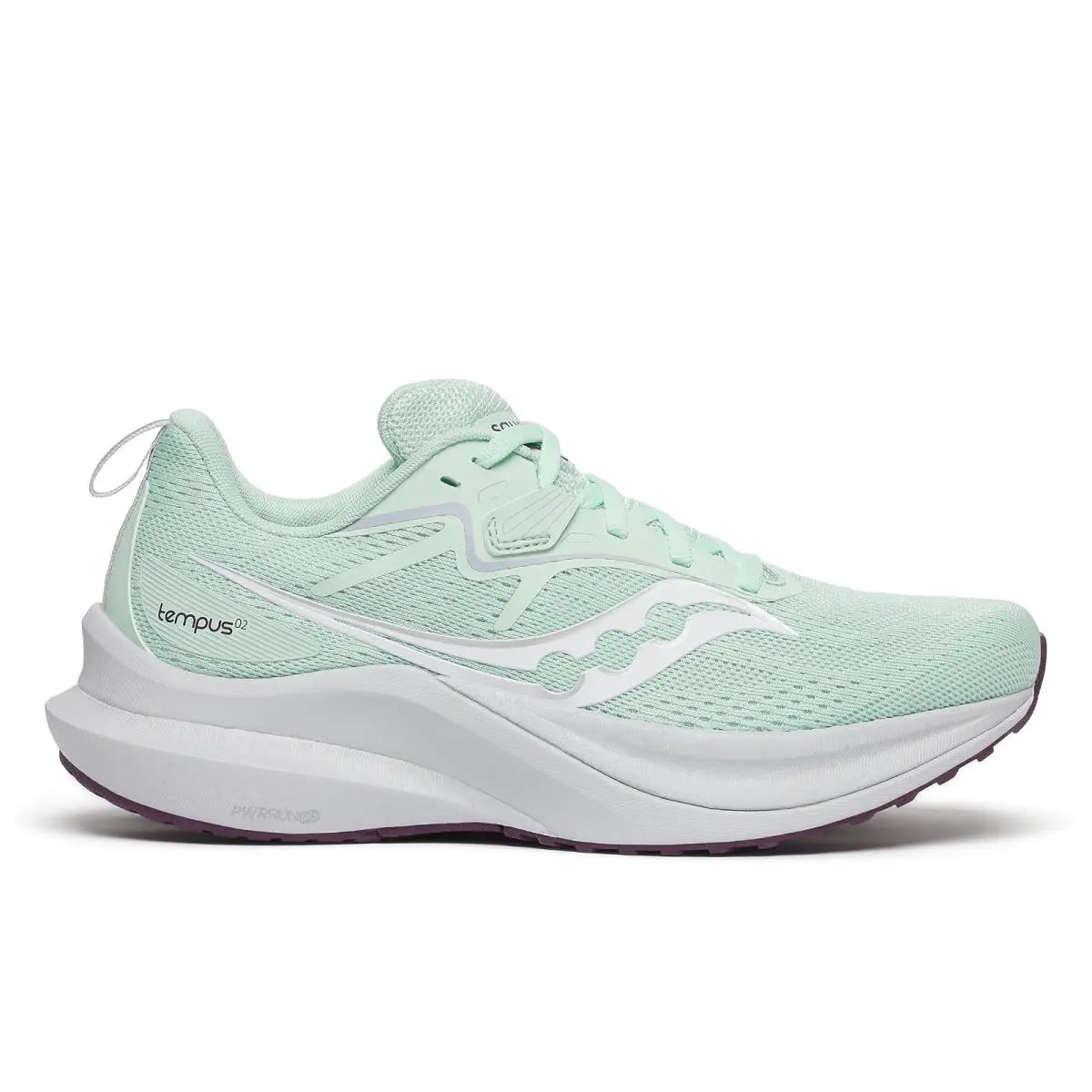 Saucony shoes - Jade/Eggplant 4