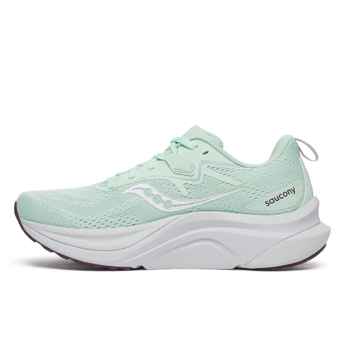 Saucony shoes - Jade/Eggplant 8