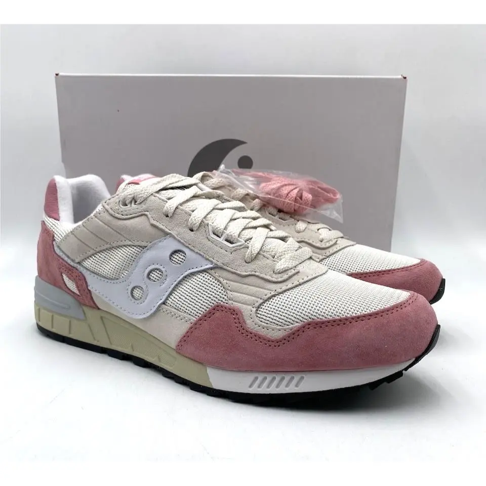 Saucony Shadow 5000 Men`s Running Shoe White/pink Multiple Sizes