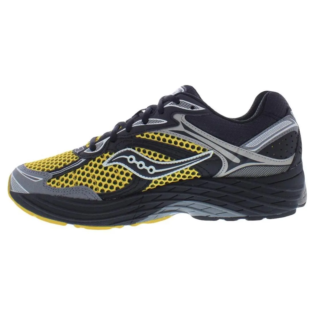 Saucony shoes - Gold/Carbon, Main: Yellow 1
