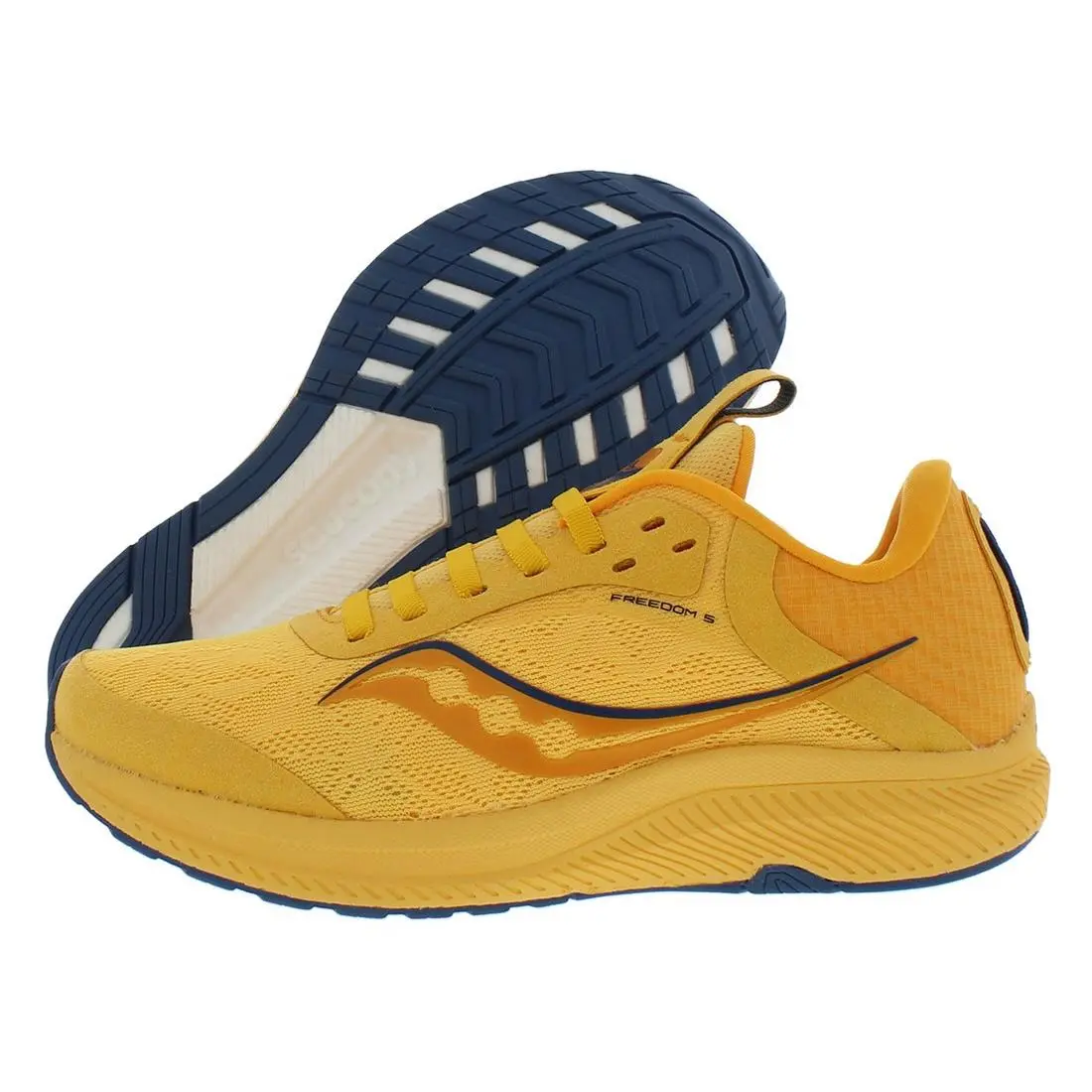 Saucony shoes - Gold/Basin, Main: Yellow 3
