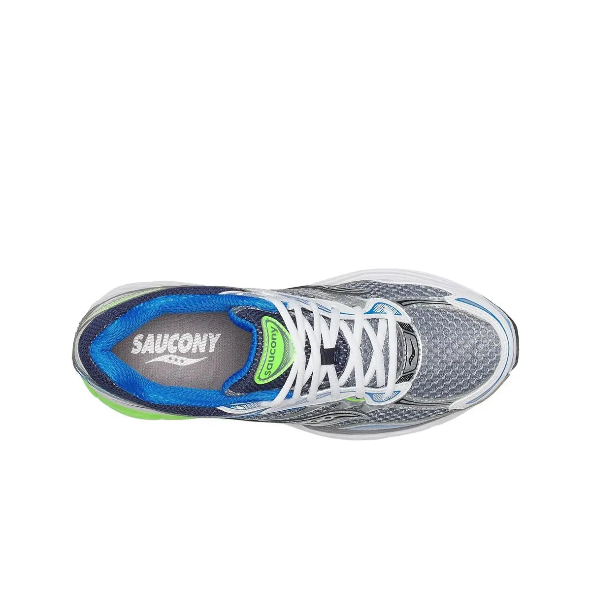 Saucony shoes - Grey/Slime 3