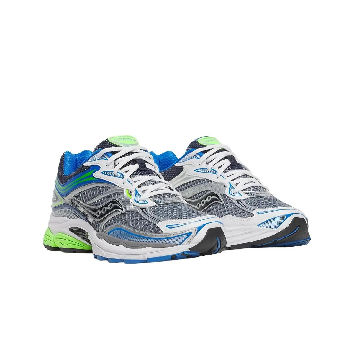 Saucony shoes - Grey/Slime 6