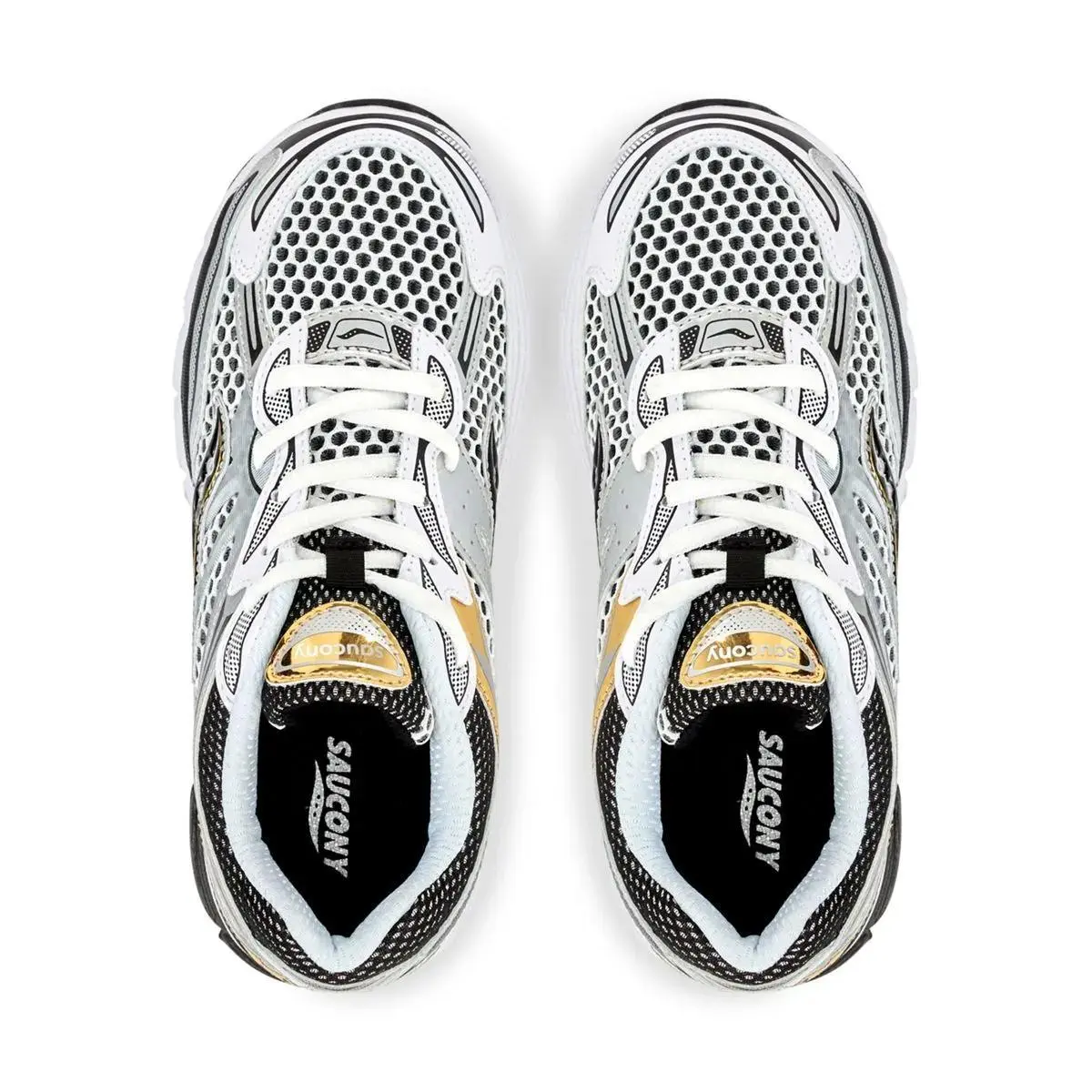 Saucony shoes - Silver/Gold 3