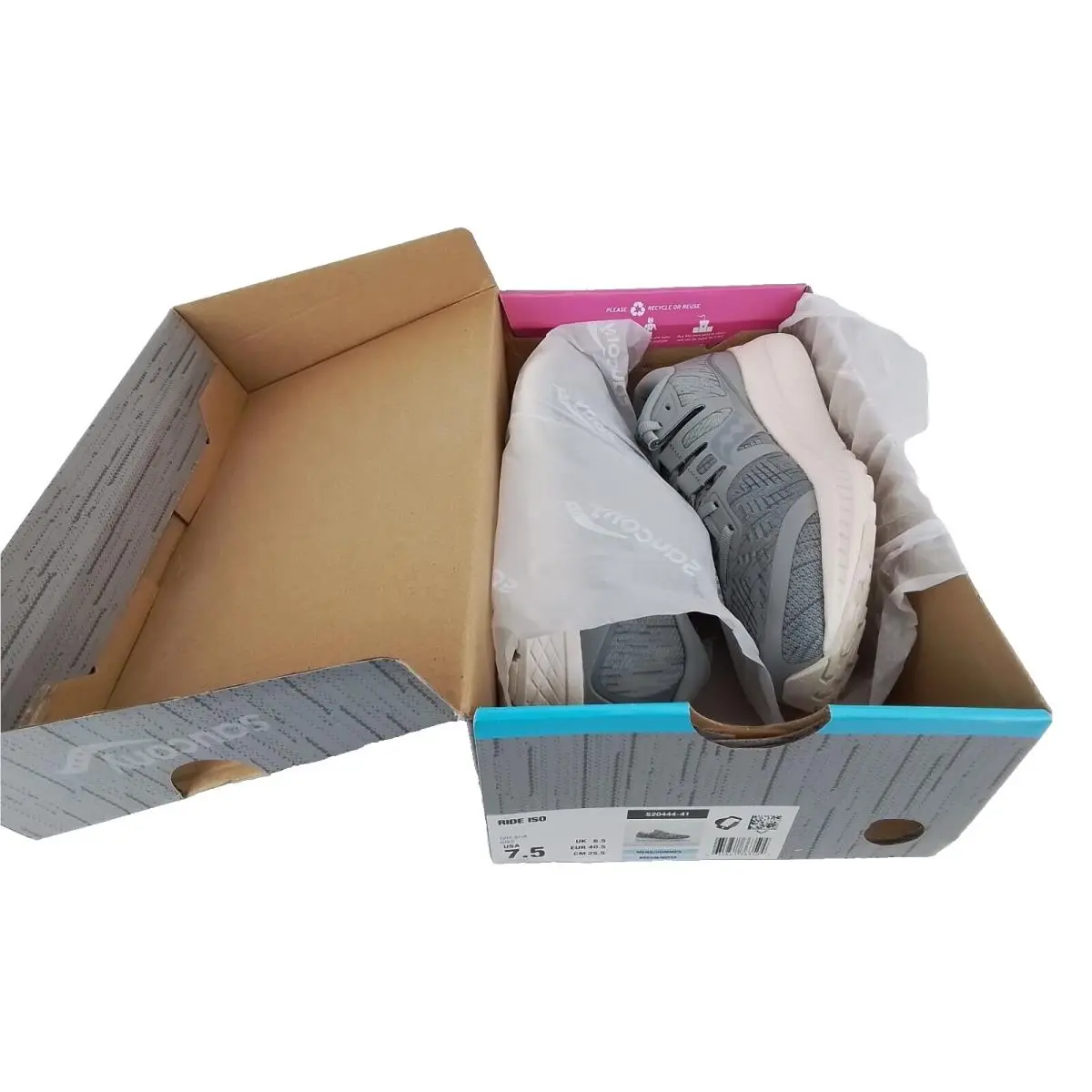 Saucony shoes - Saucony Ride - Ride - S20444-41 - Gray (UPC: 635841363504) 6