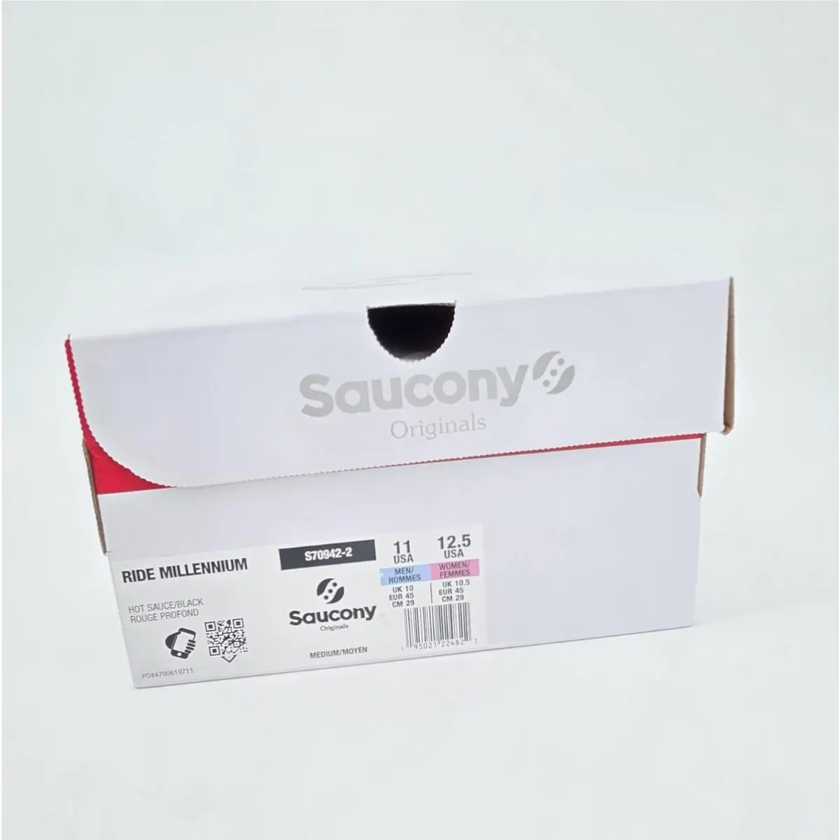 Saucony shoes - Saucony Ride Millennium S70942-2 - Ride Millennium - S70942-2 - Red (UPC: 195021224822) 13