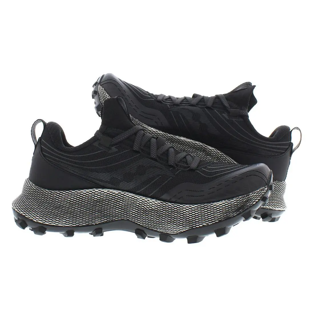 Saucony shoes - Black/Gravel, Main: Black (UPC: 194917846575) 1