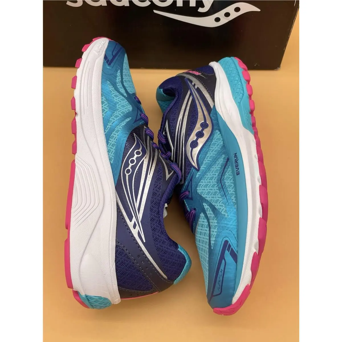 Saucony shoes - Saucony Ride 9 - Ride - S10320-2 - Navy Blue 0