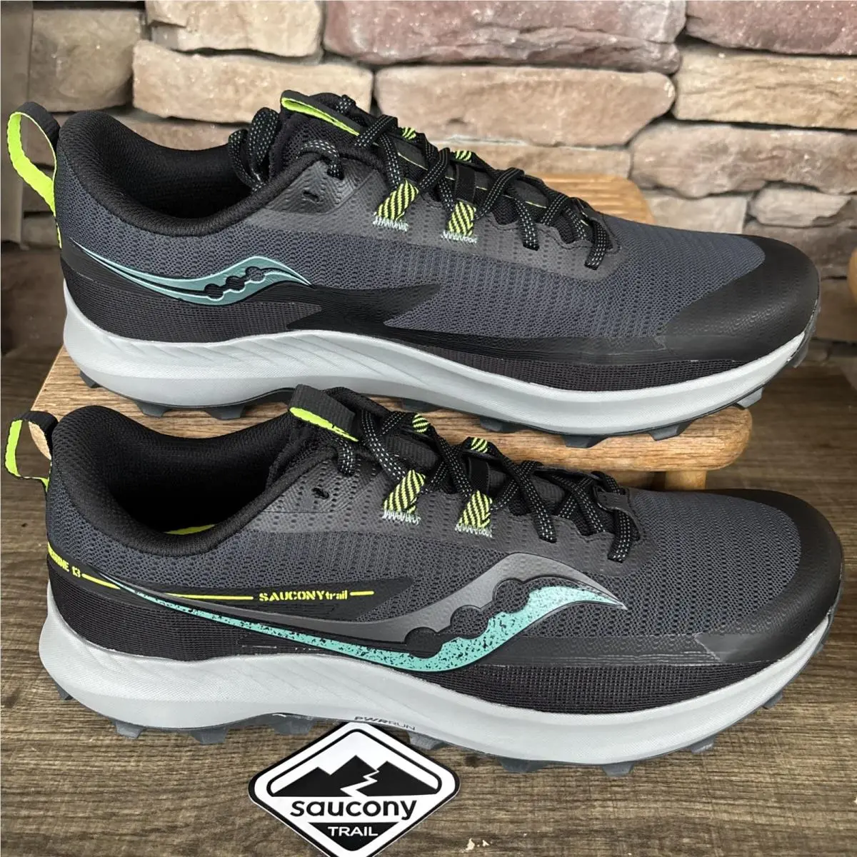 Saucony shoes - Saucony Peregrine 13 - Peregrine - S20838-15 - Multicolor, Manufacturer: Wood Fossil 0