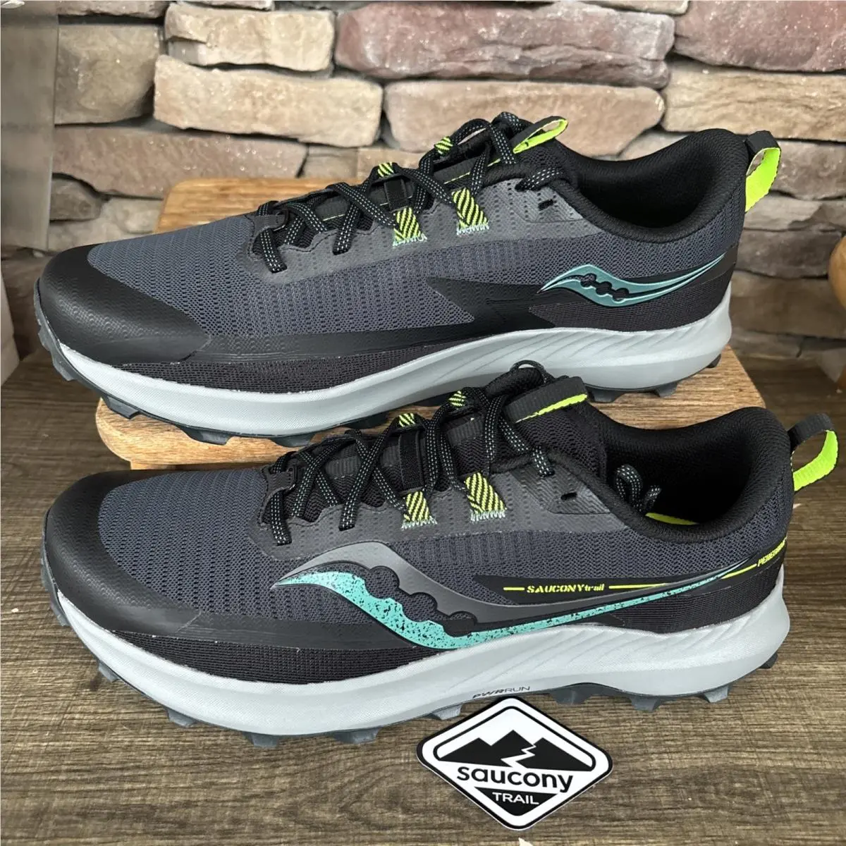 Saucony shoes - Saucony Peregrine 13 - Peregrine - S20838-15 - Multicolor, Manufacturer: Wood Fossil 1