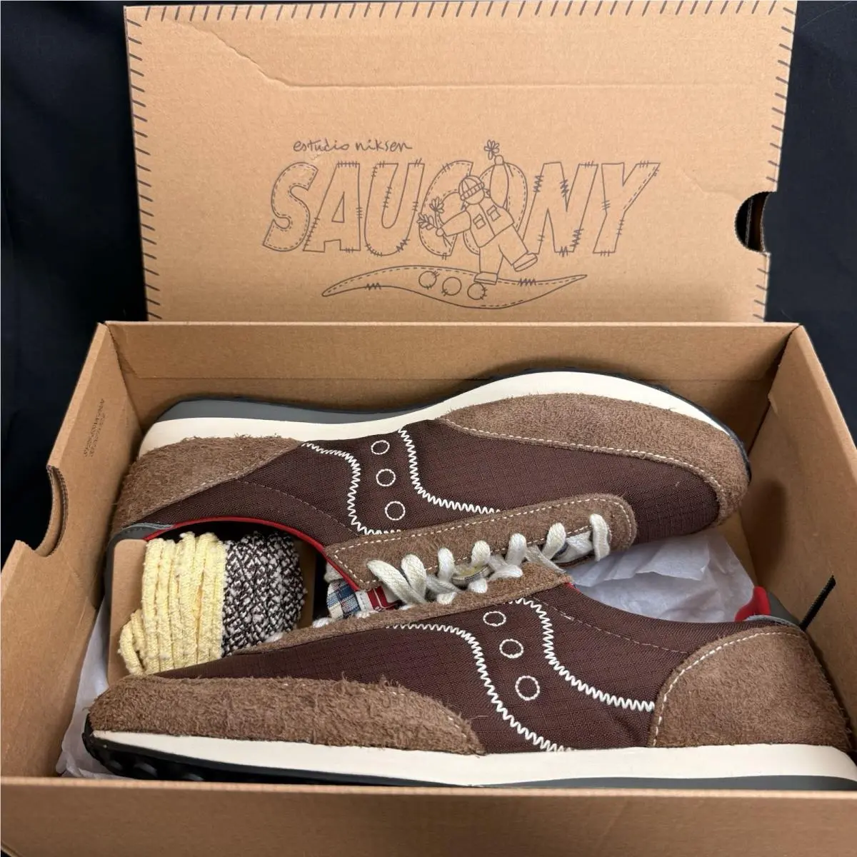 Saucony shoes - Saucony Trainer 80 - Trainer - S71074-3 - Brown 8
