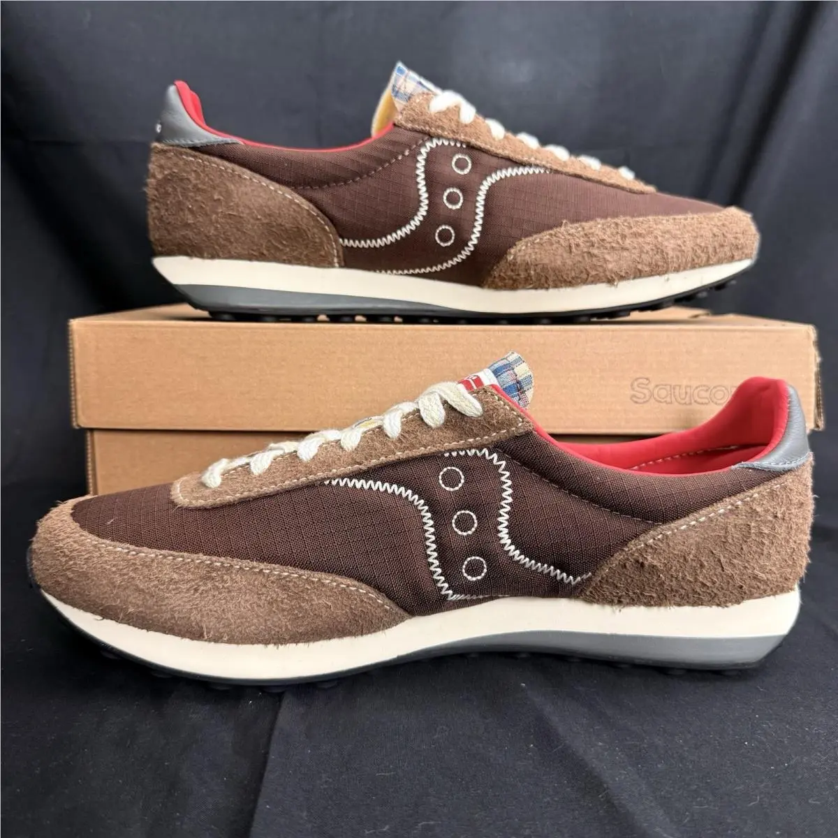 Saucony shoes - Saucony Trainer 80 - Trainer - S71074-3 - Brown 0
