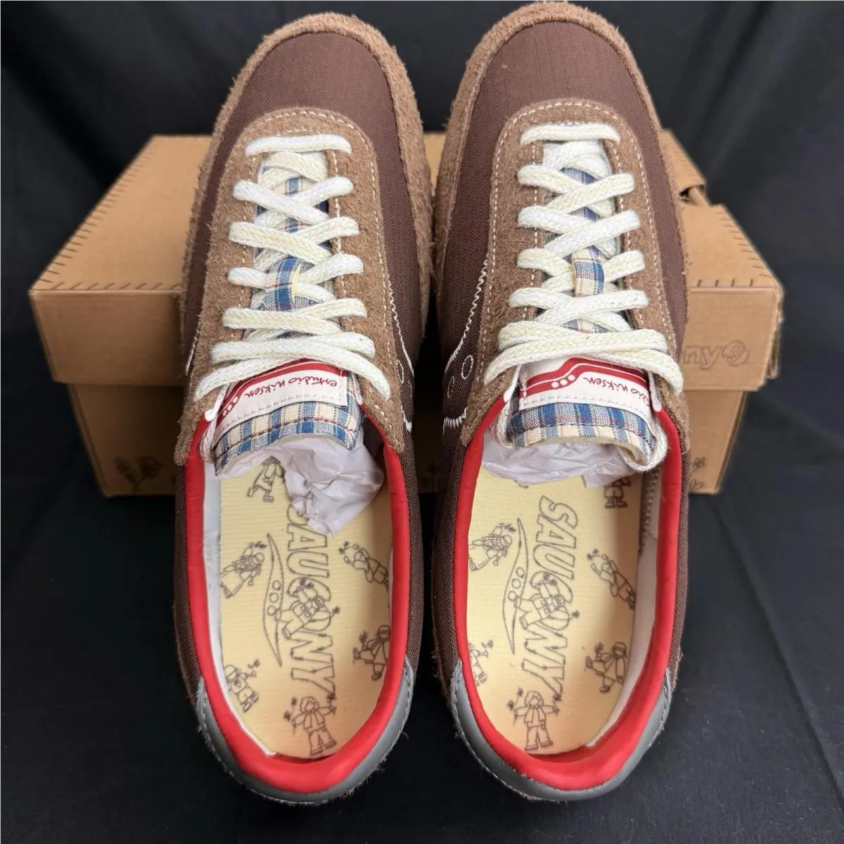 Saucony shoes - Saucony Trainer 80 - Trainer - S71074-3 - Brown 4