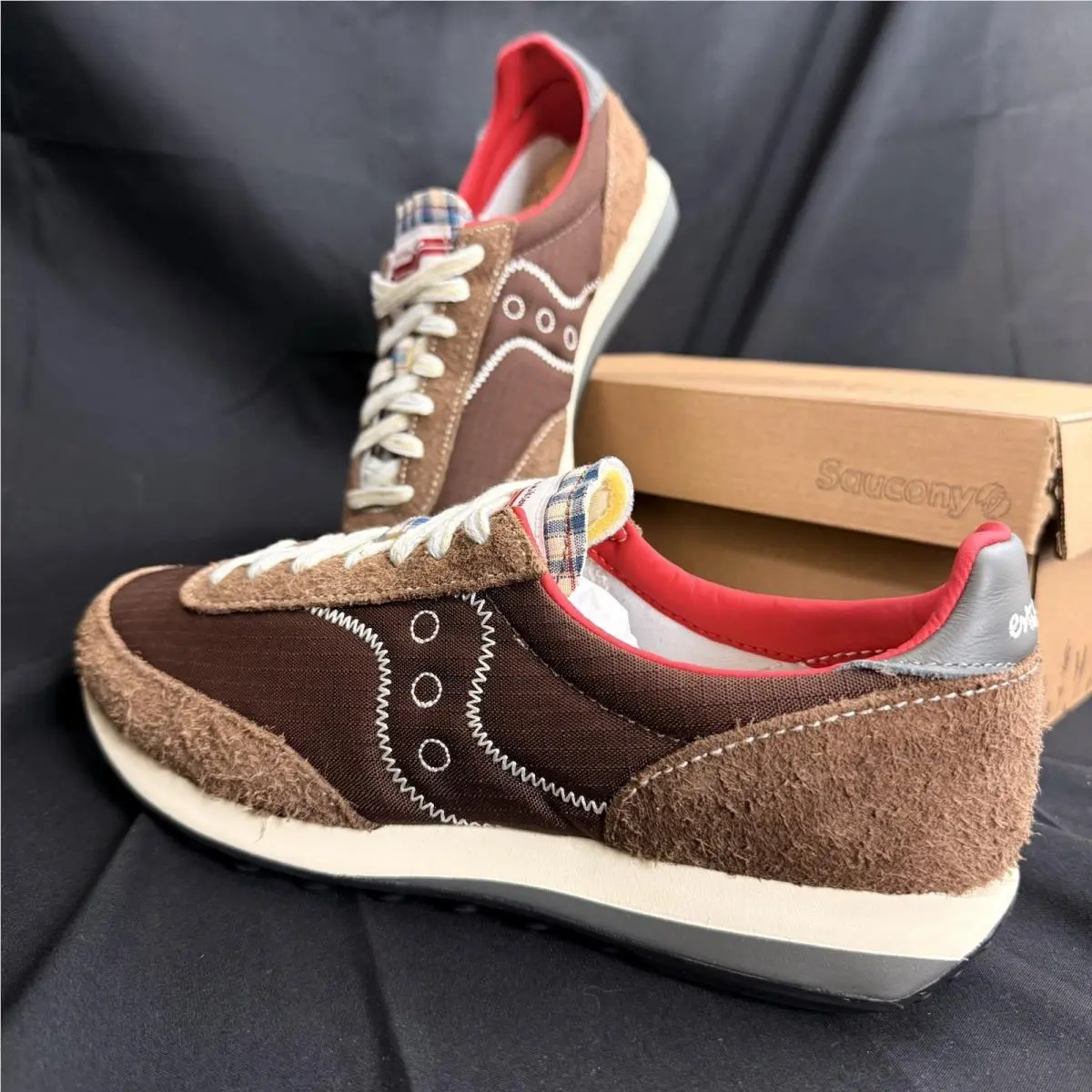 Saucony shoes - Saucony Trainer 80 - Trainer - S71074-3 - Brown 6