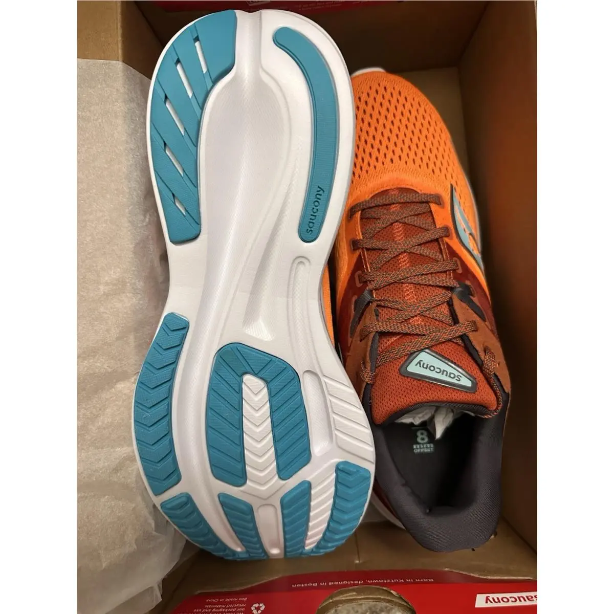 Saucony shoes - Saucony Ride 16 - Ride - S20830-25 - Orange 5