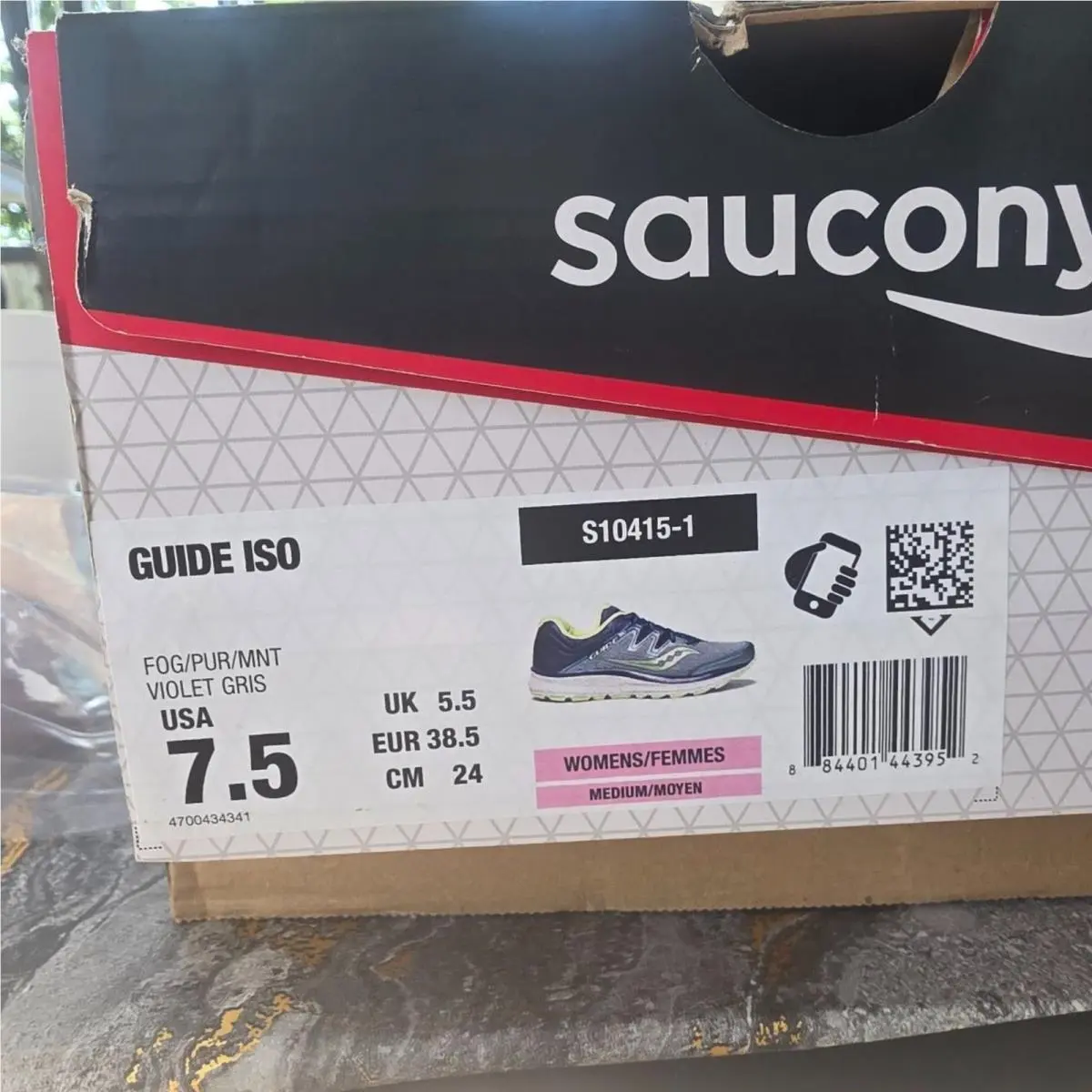 Saucony shoes - Purple 7