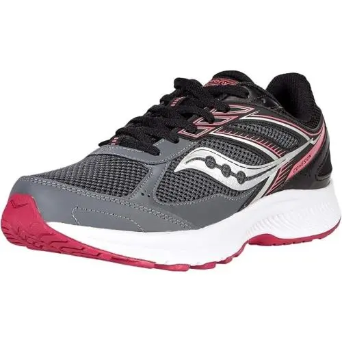 Nwob Saucony Cohesion 14 SZ 9 Grey/pink S10628-2