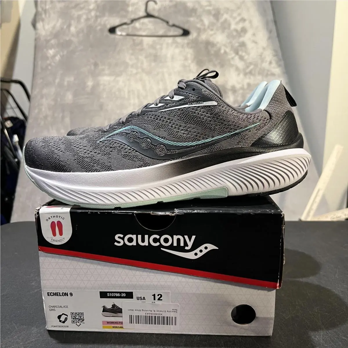 Saucony shoes - Saucony Echelon 9 - Echelon - S10766-20 - Gray 1