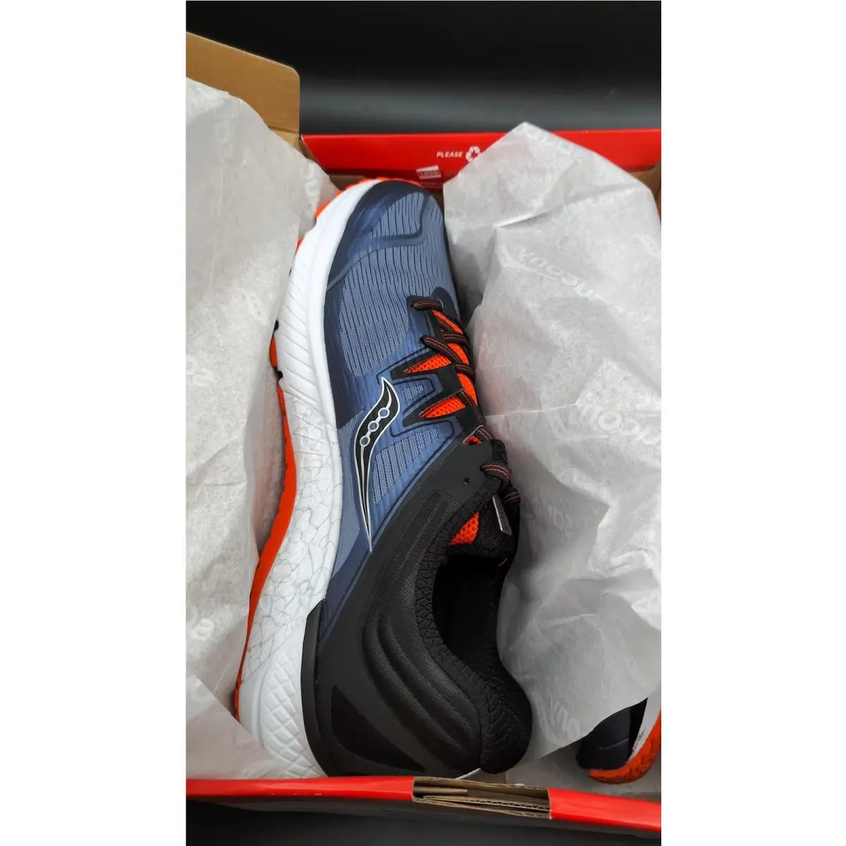 Saucony shoes - S20415520115MUS - S20415-5-20-115 US - Grey/Black/Orange (UPC: 884547884909) 0