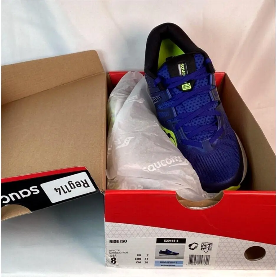 Saucony shoes - Saucony Ride ISO - Ride ISO - Blue 1