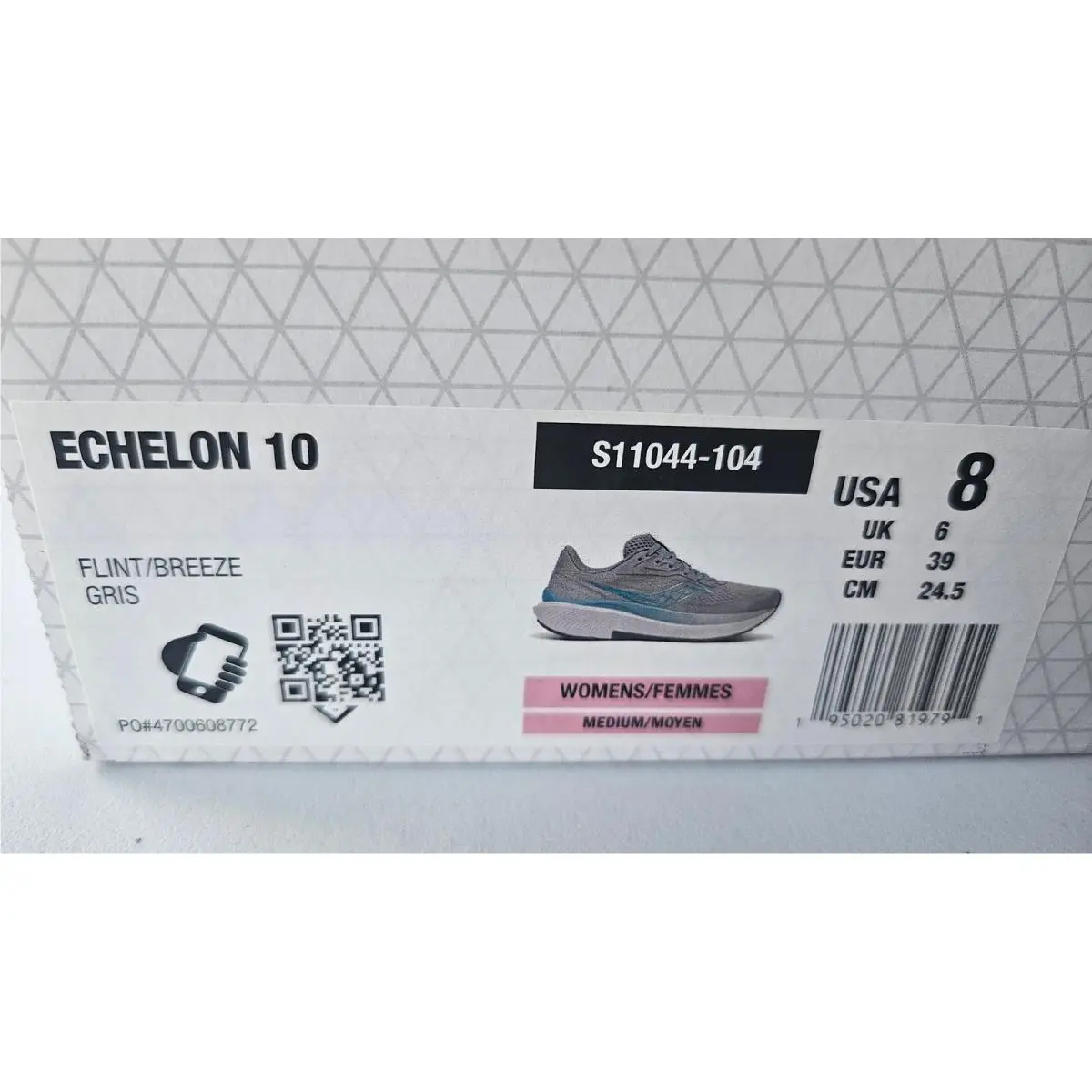 Saucony shoes - Echelon 10 - Echelon - Gray 2