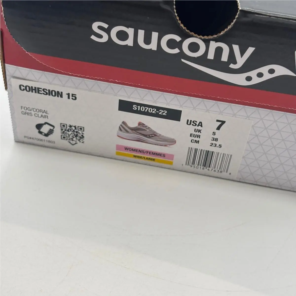 Saucony shoes - Saucony Cohesion 15 - Cohesion - Gray 5