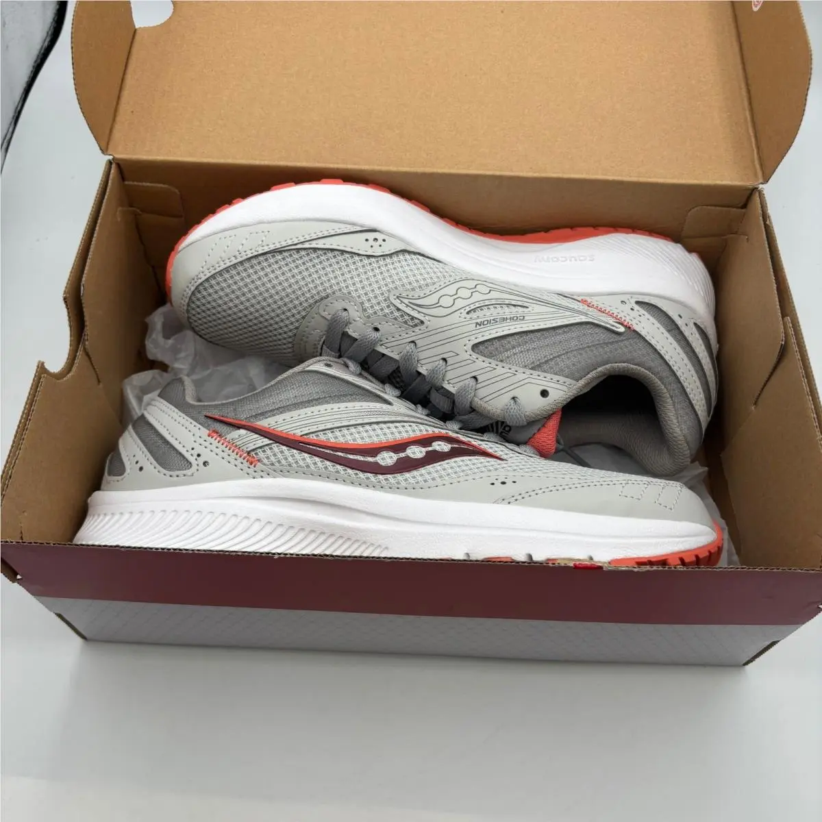 Saucony shoes - Saucony Cohesion 15 - Cohesion - Gray 4